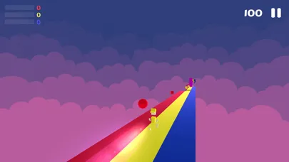 Rainbow Run - The Sky Runner سکرین شاٹس