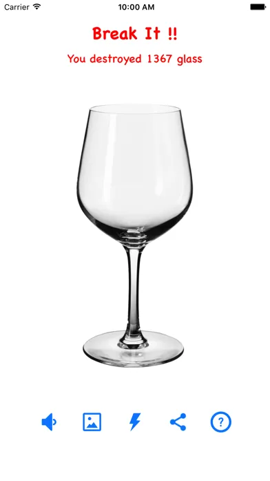 Break It - Smash glass cup to release your stress سکرین شاٹس