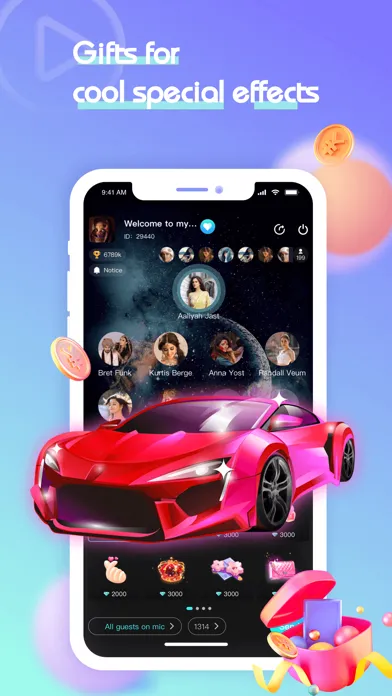 Скриншоты Muza - Arabic Voice Chat Rooms