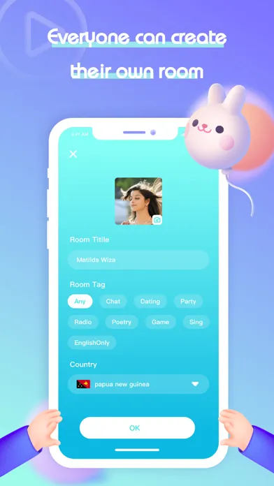 Скриншоты Muza - Arabic Voice Chat Rooms