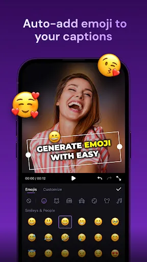 Ảnh chụp màn hình của Zeemo: Captions & Subtitles