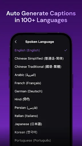Ảnh chụp màn hình của Zeemo: Captions & Subtitles