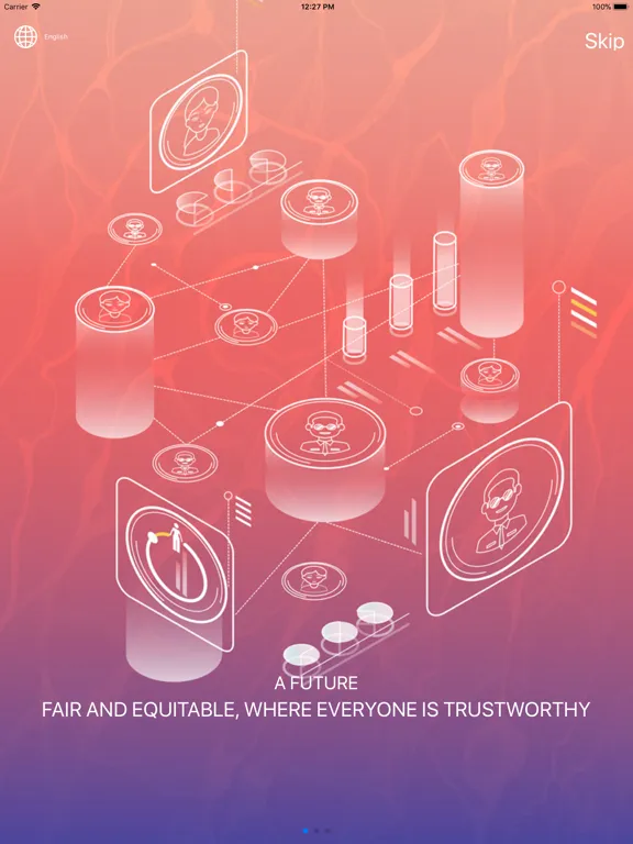 Ảnh chụp màn hình của BFT - Mobile Blockchain Node iPad 
