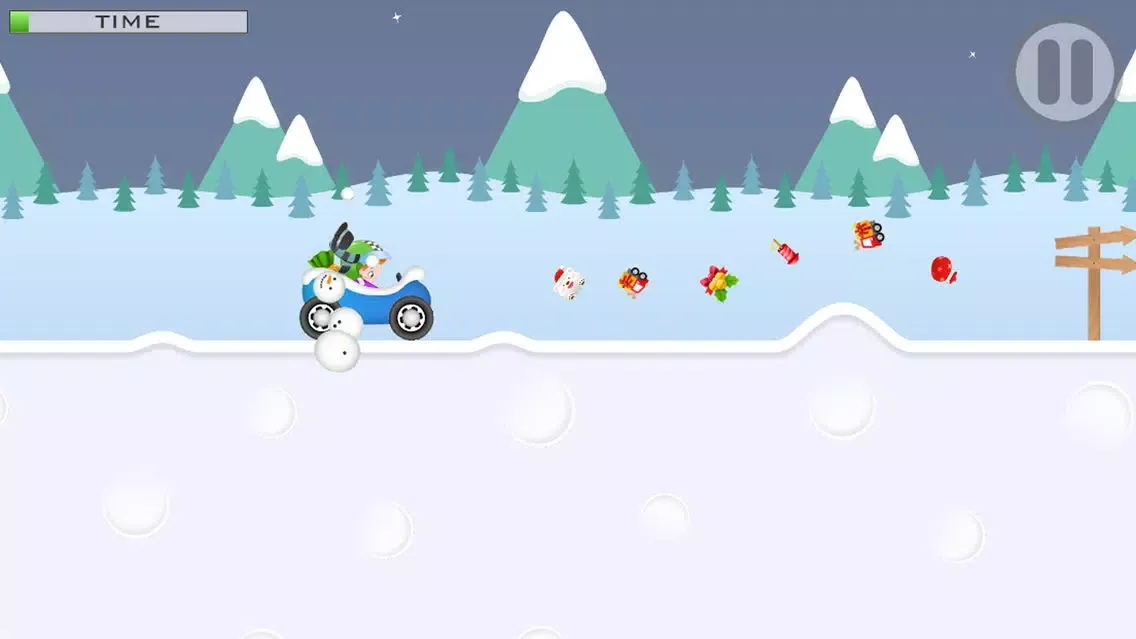 Christmas Snowy Racing应用截图