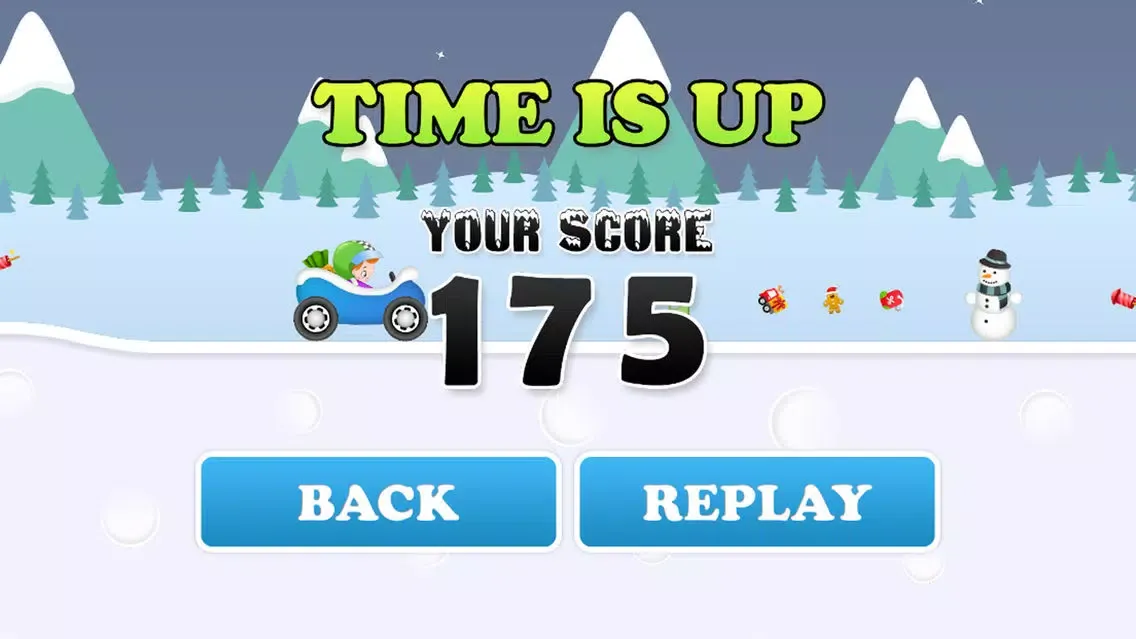 Christmas Snowy Racing应用截图