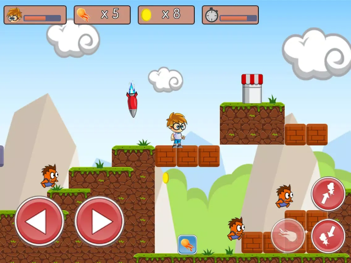Screenshot di Super Adventure of Bibber iPad 
