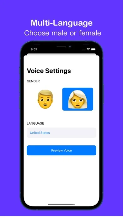 Tap To Speech سکرین شاٹس