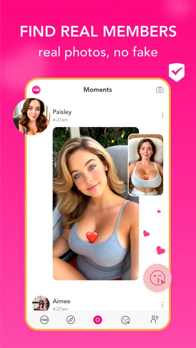 Captures d'écran de 3Fab: Throuple Swingers Dating