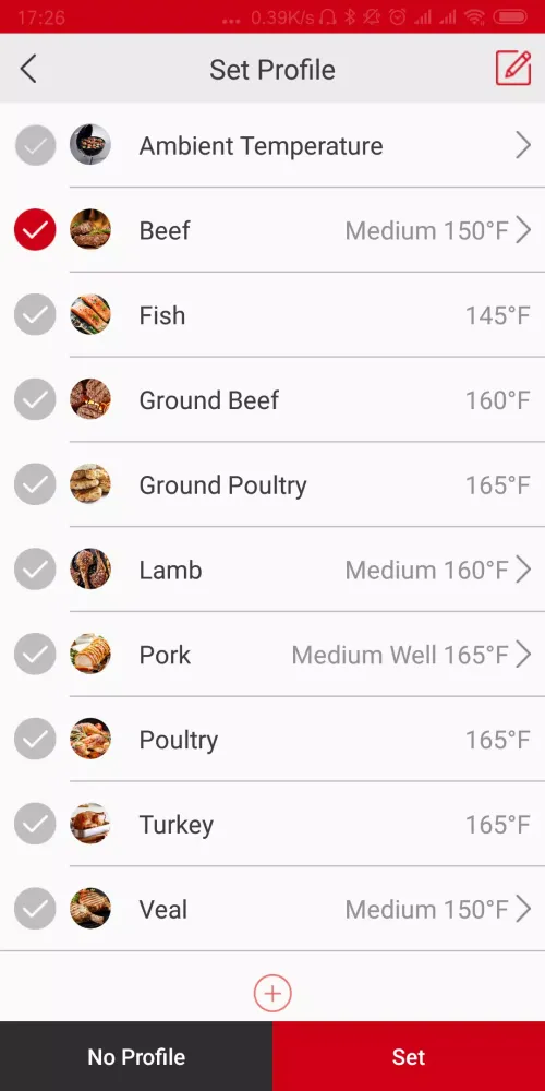 ThermoPro BBQ Screenshots