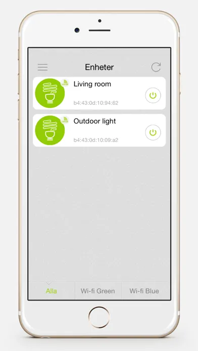 Biltema Smart Home Screenshots
