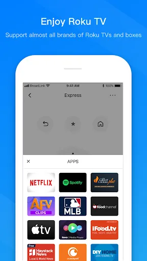 Tangkapan skrin BroadLink -Universal TV Remote