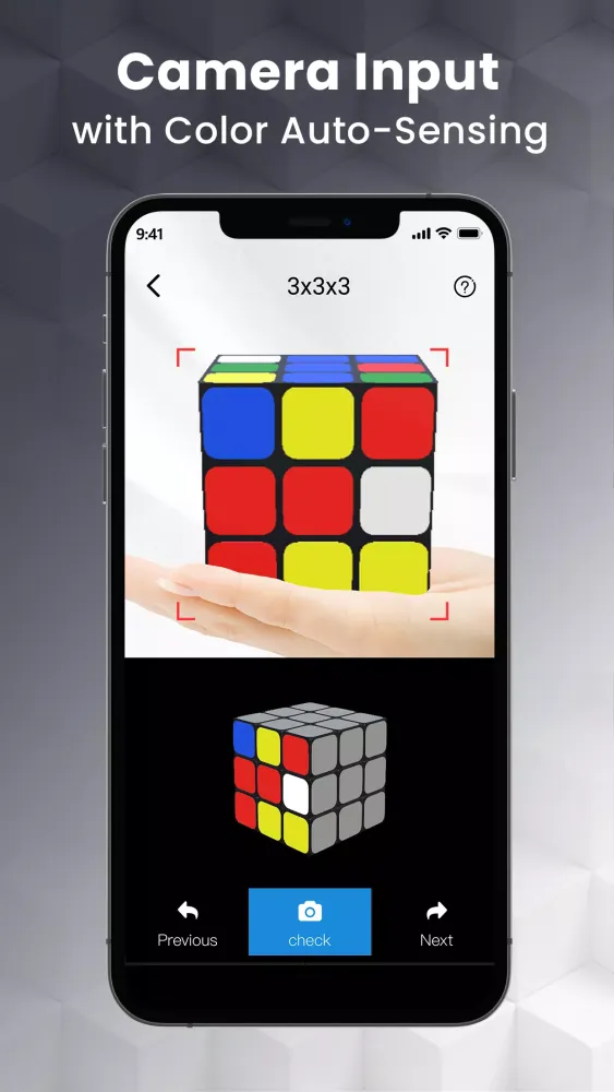 Magic Cube - AI Cube Solver স্ক্রিনশট