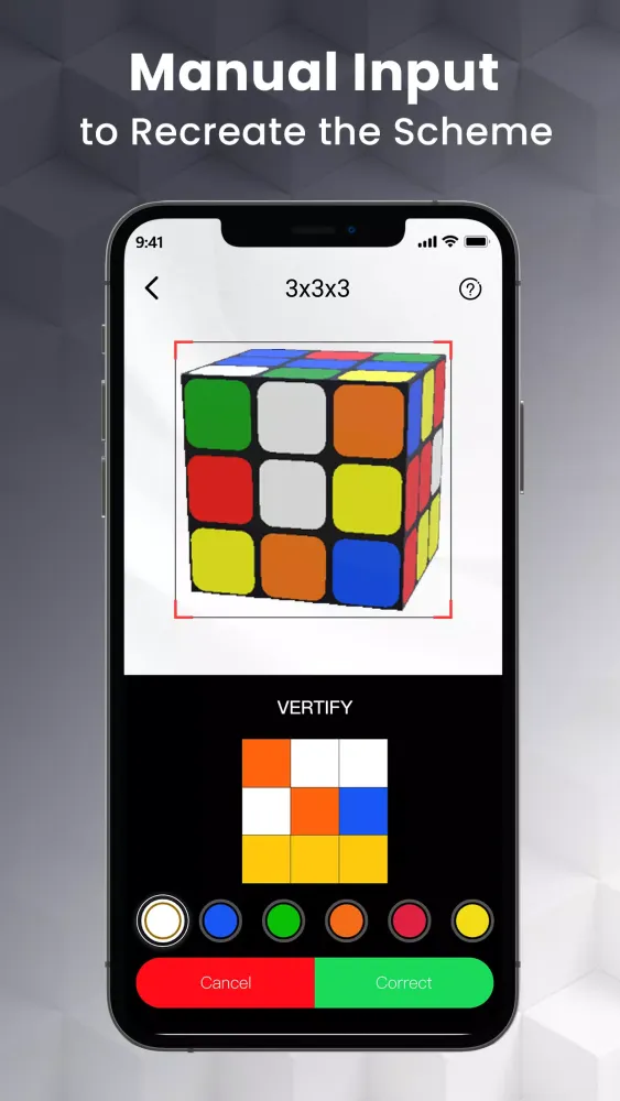 Magic Cube - AI Cube Solver স্ক্রিনশট