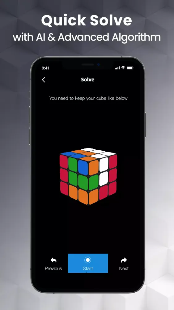 Magic Cube - AI Cube Solver স্ক্রিনশট