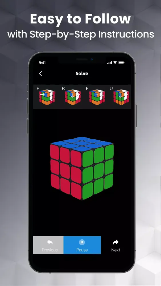 Magic Cube - AI Cube Solver স্ক্রিনশট