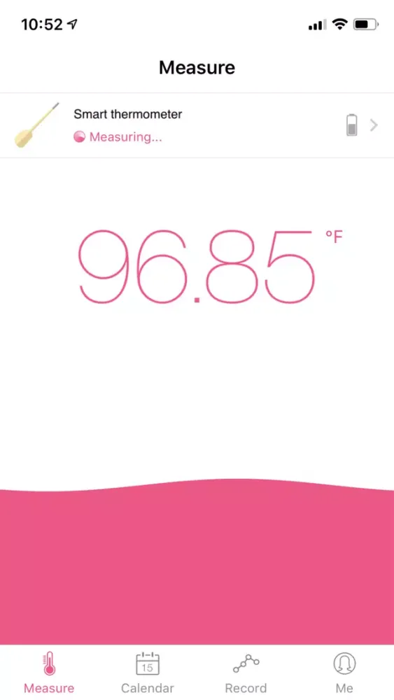 Capturas de tela do Emay Smart Fertility Monitor