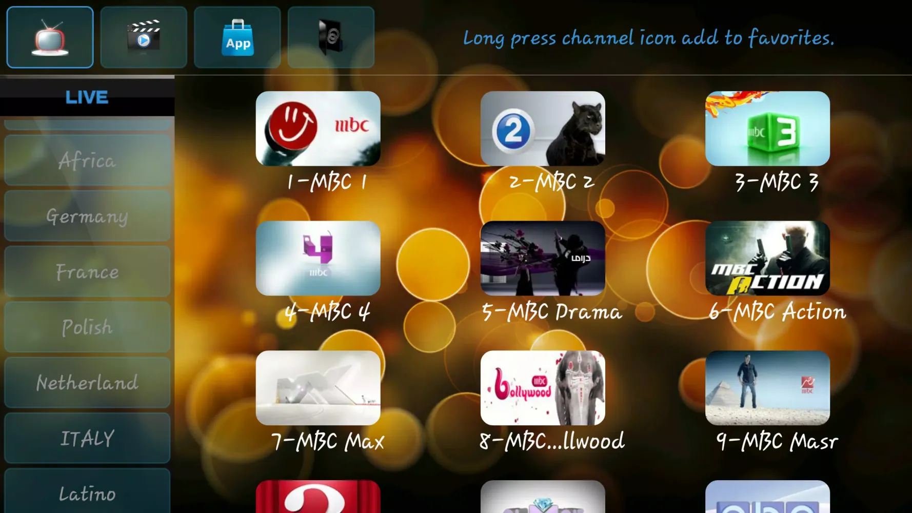 Screenshot di RoyalTv