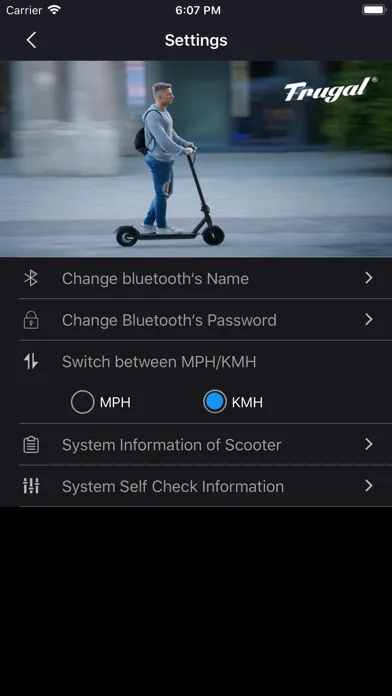 Frugal e-scooters スクリーンショット