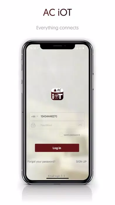 Captures d'écran de AC-iOT