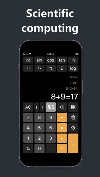 Capturas de tela do Calculator for Pad