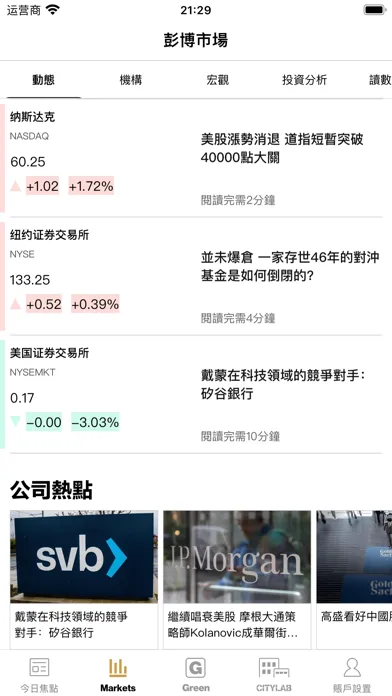 Capturas de tela do 彭博商業周刊 Bloomberg Businessweek