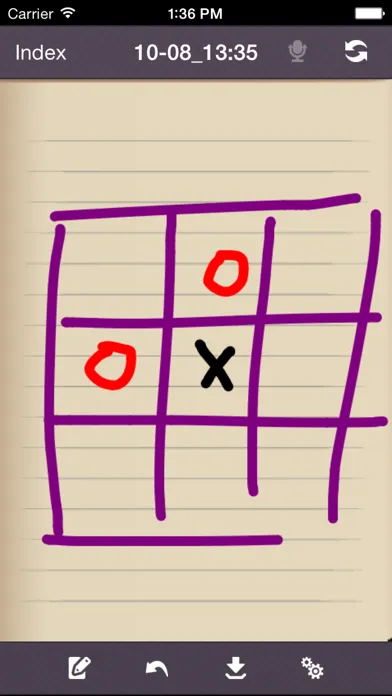 Capturas de pantalla de Handwriting Note Lite