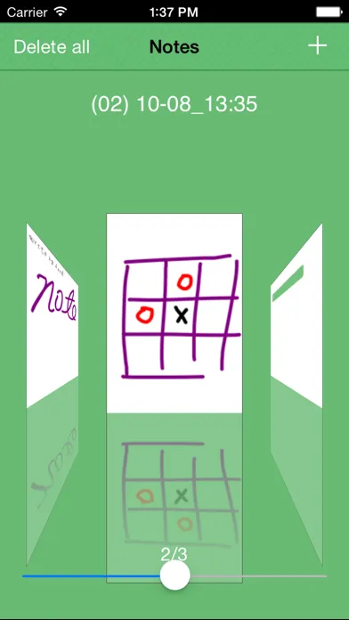 Capturas de pantalla de Handwriting Note Lite