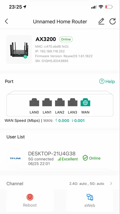 Reyee Router Screenshots