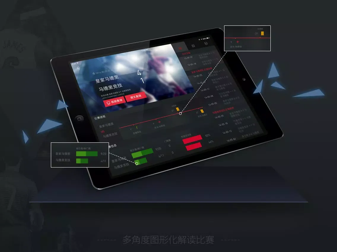 新浪体育HD iPad  スクリーンショット
