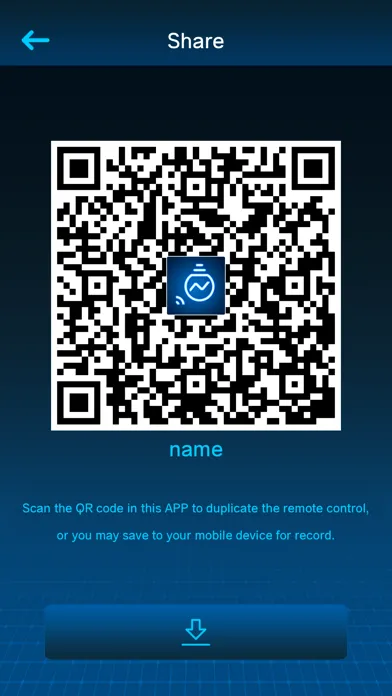 Tangkapan skrin iShare Remote