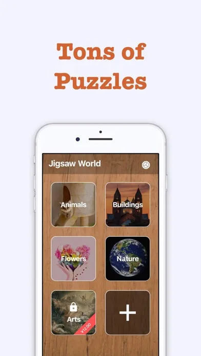 Zrzuty ekranu Jigsaw World - Puzzle Games