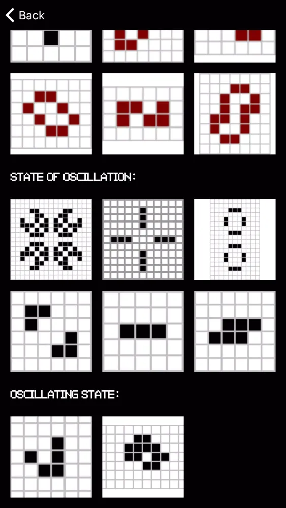Conway's Game of Life スクリーンショット