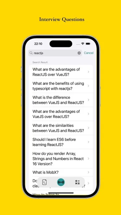 Capturas de tela do JSea for JavaScript