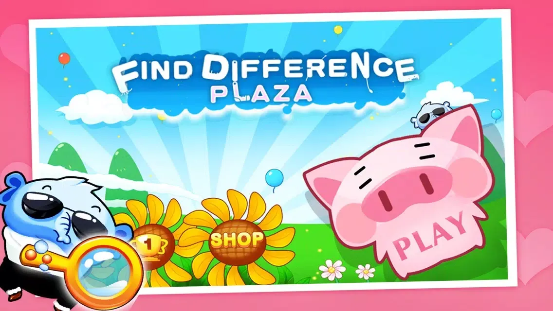 Capturas de tela do Find Differences Plaza