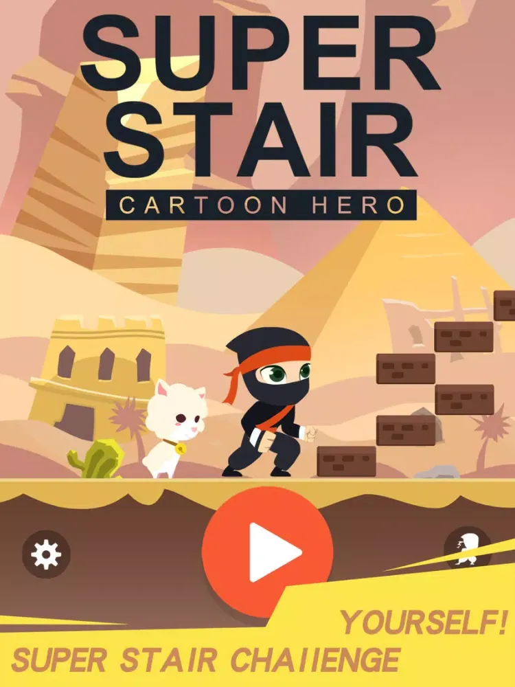 Super Stair Cartoon Hero iPad  স্ক্রিনশট