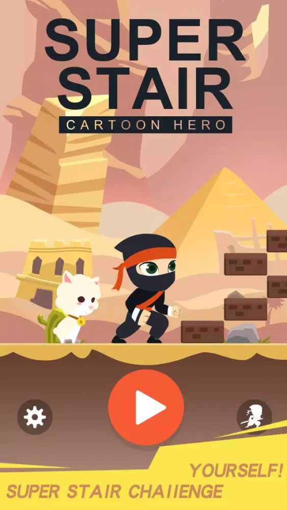 Super Stair Cartoon Hero স্ক্রিনশট