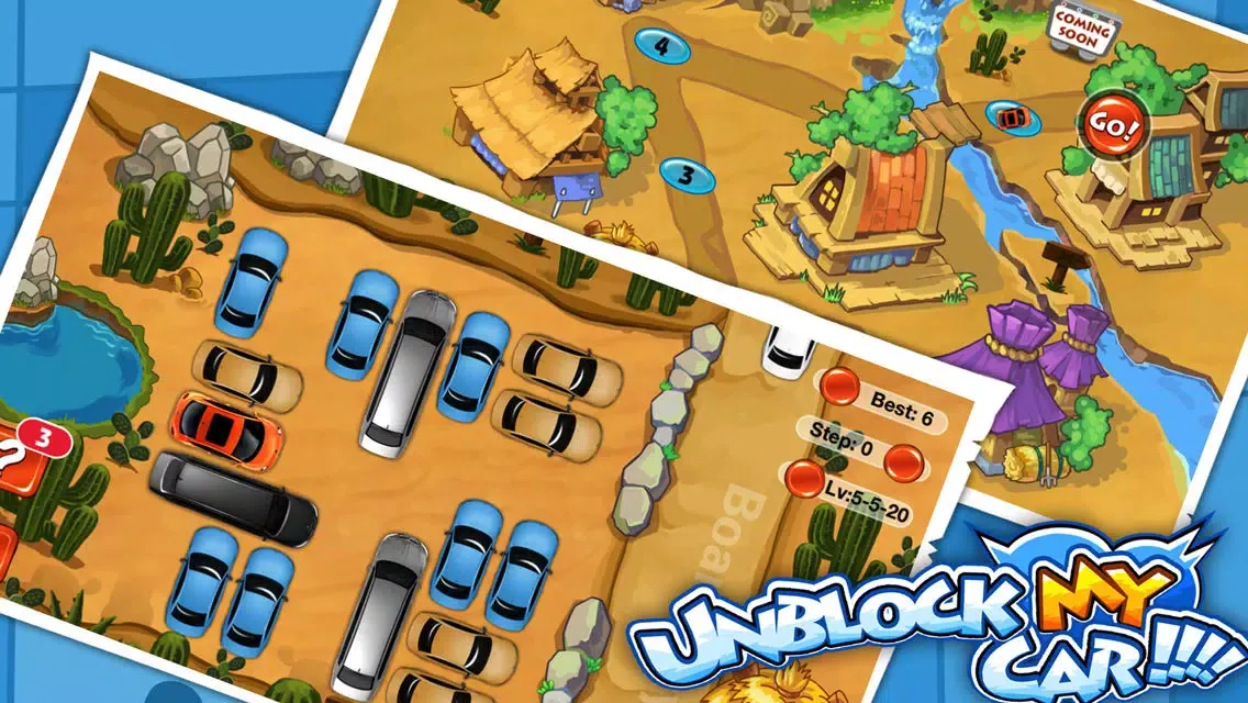 Capturas de tela do Unblock My Car
