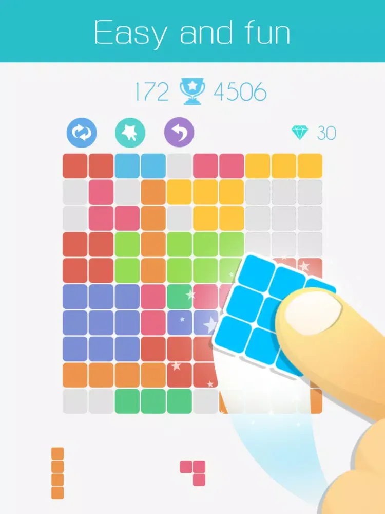 Block Puzzle Mania: Colorful Puzzle Travel - The most popular and hottest Block Puzzle Game iPad 应用截图