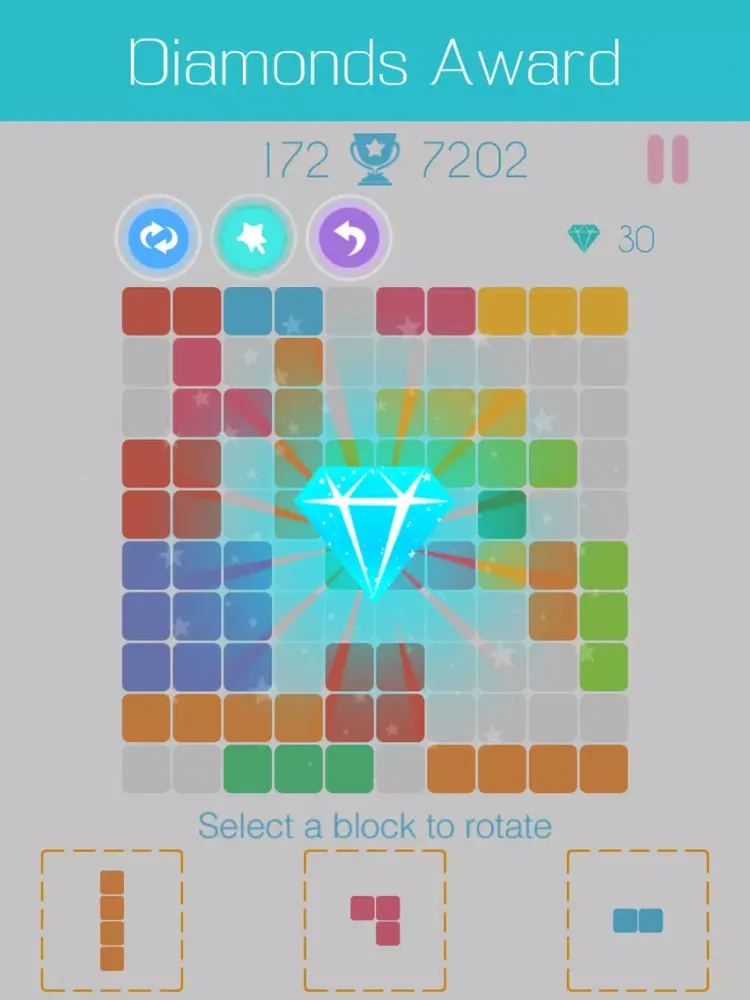 Block Puzzle Mania: Colorful Puzzle Travel - The most popular and hottest Block Puzzle Game iPad 应用截图