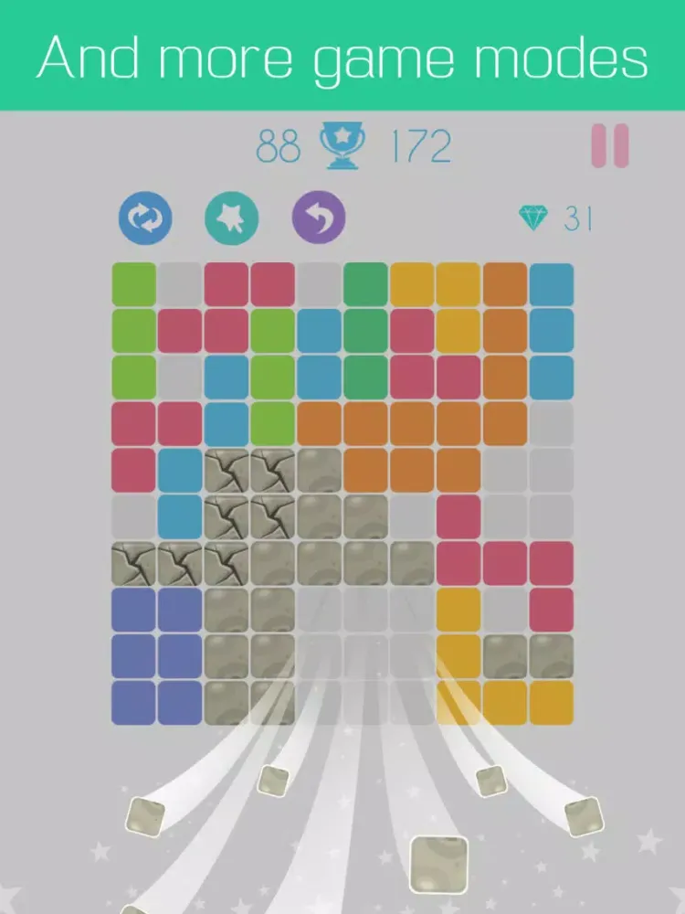 Block Puzzle Mania: Colorful Puzzle Travel - The most popular and hottest Block Puzzle Game iPad 应用截图