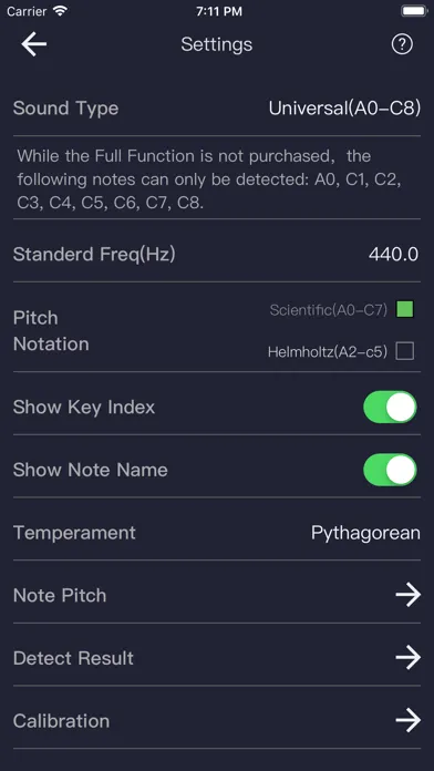 تصاویر Music Pitch Detector