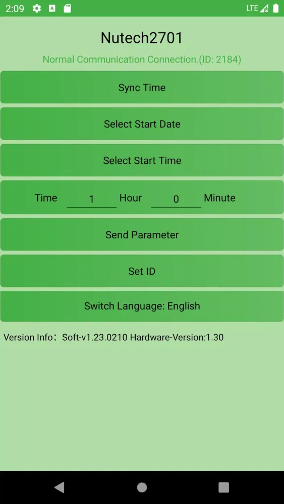 Screenshot di Nutech2701