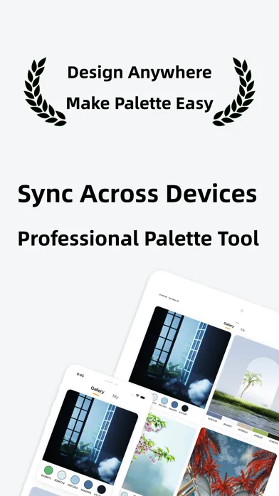 تصاویر ColorCard: Palette Tool
