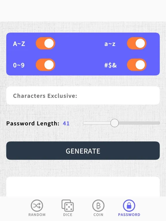 Lucky Random Numbers iPad 應用截圖