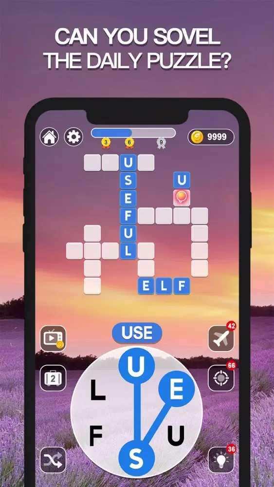 Word Crossing: Fun & Search应用截图