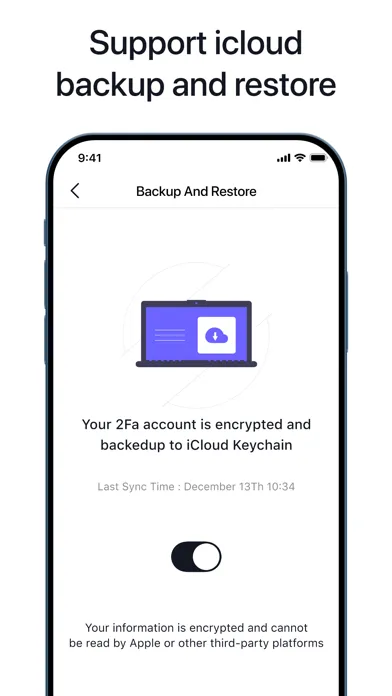 Authenticator App ‘ Screenshots