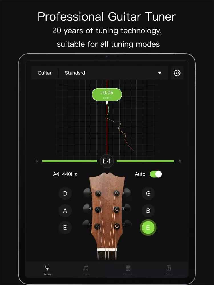 Screenshot di ukulele & guitar tuner - tuner iPad 