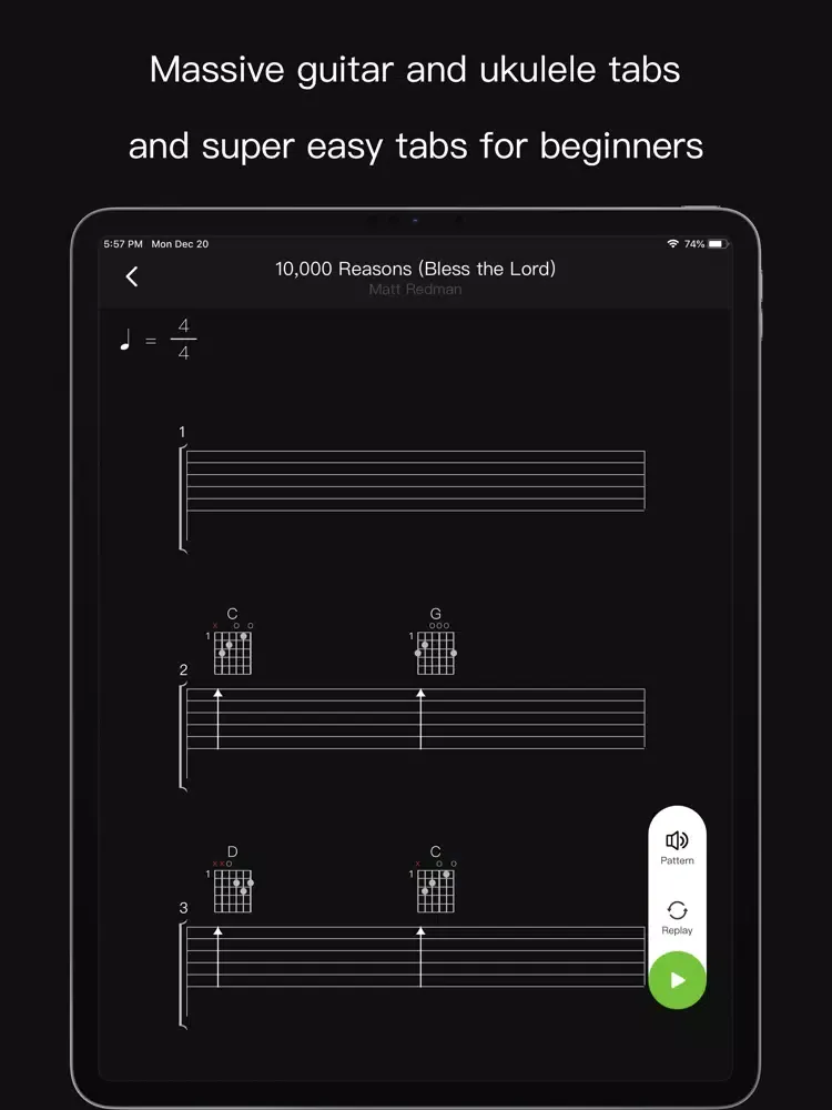 Screenshot di ukulele & guitar tuner - tuner iPad 