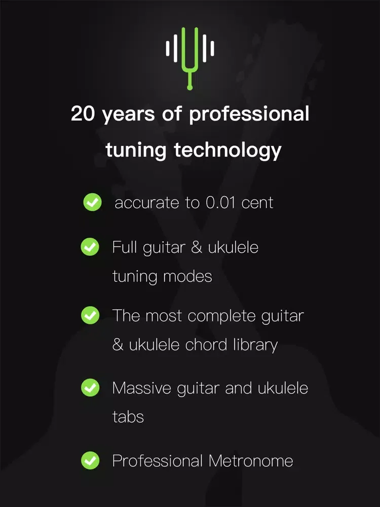 Screenshot di ukulele & guitar tuner - tuner iPad 