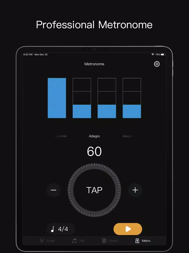 Screenshot di ukulele & guitar tuner - tuner iPad 